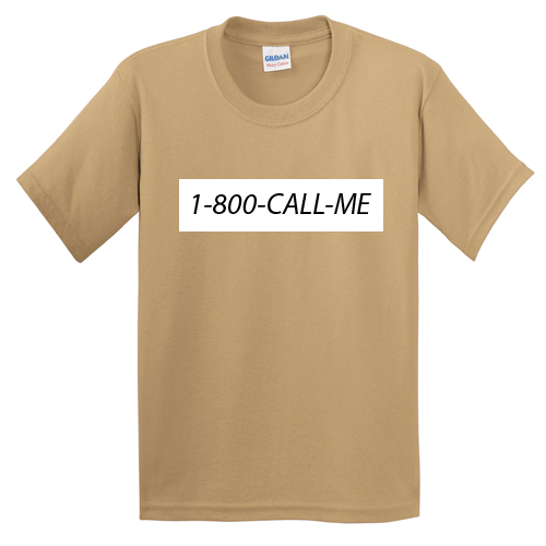 call me 917 t shirt