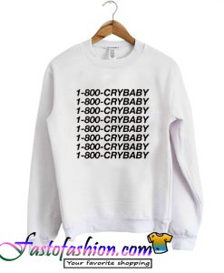 the 1975 cry baby hoodie
