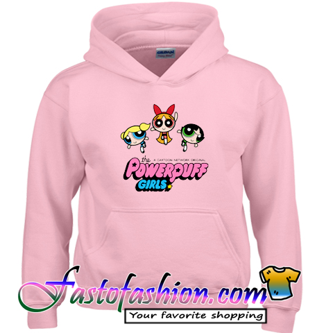 powerpuff girls pink hoodie