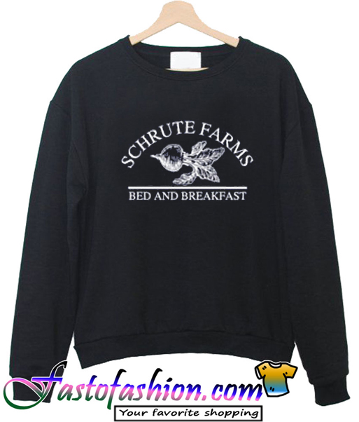 schrute farms bed and breakfast sweater