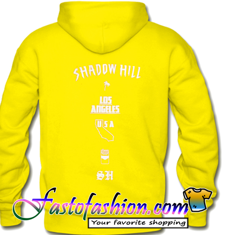 shadow hill yellow hoodie