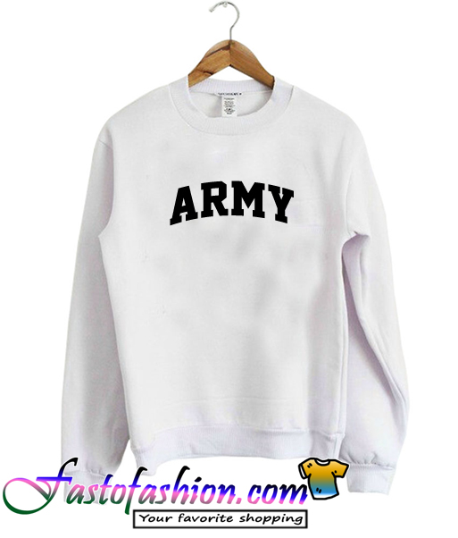 army sweatshirt