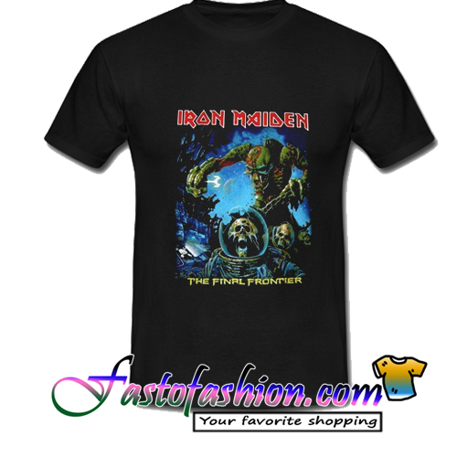 iron maiden final frontier t shirt
