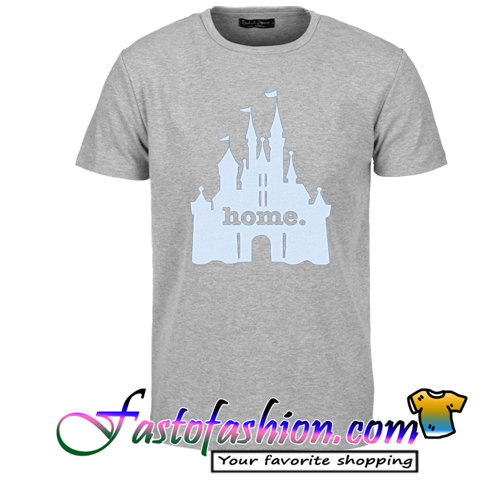 disney castle home shirt