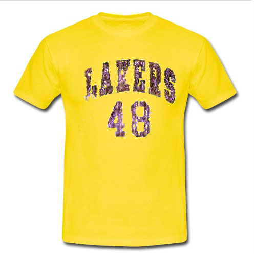 lakers 48 shirt