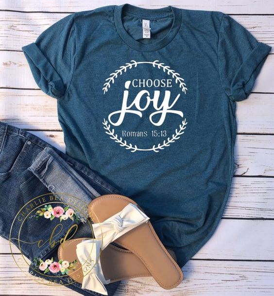 choose joy shirt comfort colors