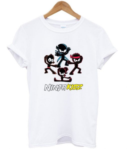 orange ninja kidz shirt